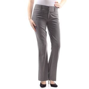 NWT XOXO Womens Boot Cut Pants Gray Mid-rise Wear To Work Juniors 9